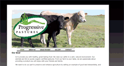 Desktop Screenshot of progressivepastures.com